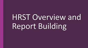 HRST Report Building