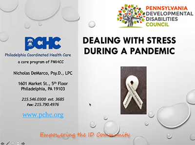 Managing Stress During a Pandemic